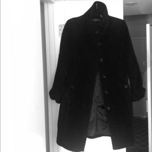 Cole Haan Long Alpaca Coat